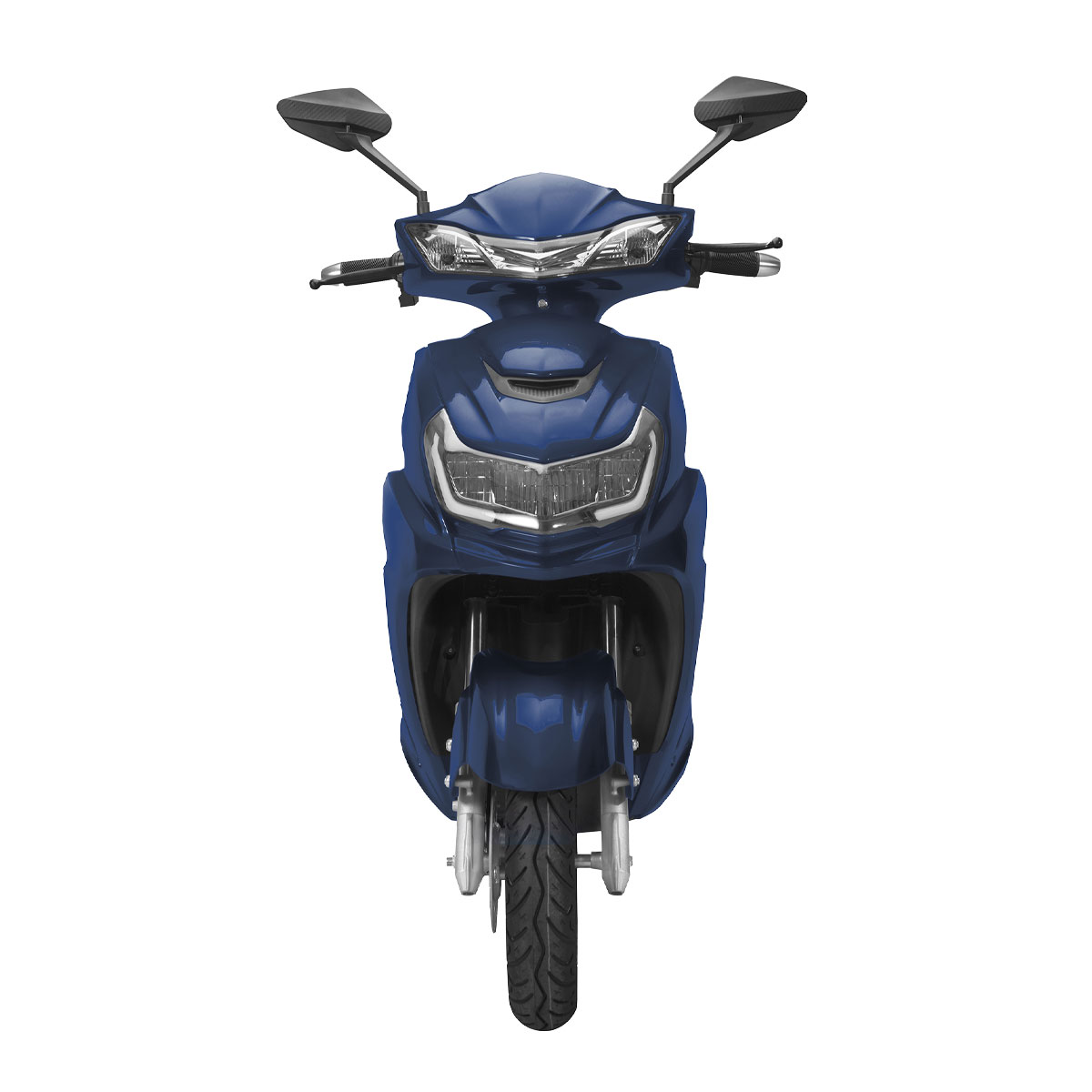 snap electric scooter blue front snap electric scooter blue front
